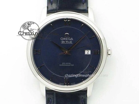 1222 UrbanChic Speedmaster Racing Master SS HKF Best Edition Blue Black Dial on SS Bracelet A 7808